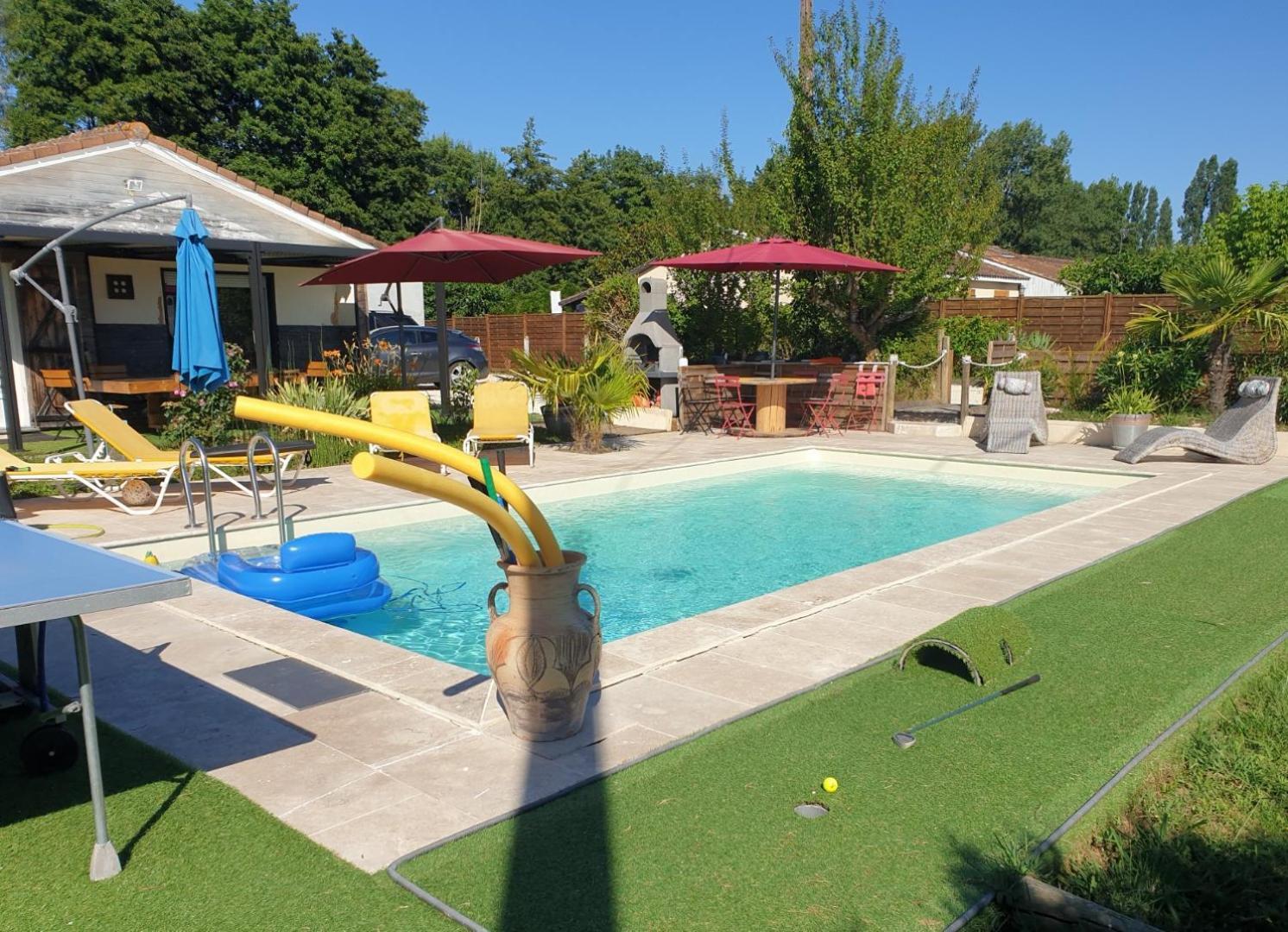 Maison Bertineau Proche Saint-Emilion Néac Exteriör bild